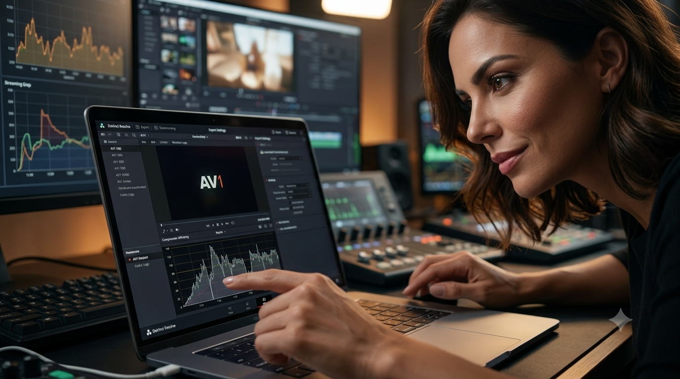 DaVinci Resolve AV1 Hardware Acceleration