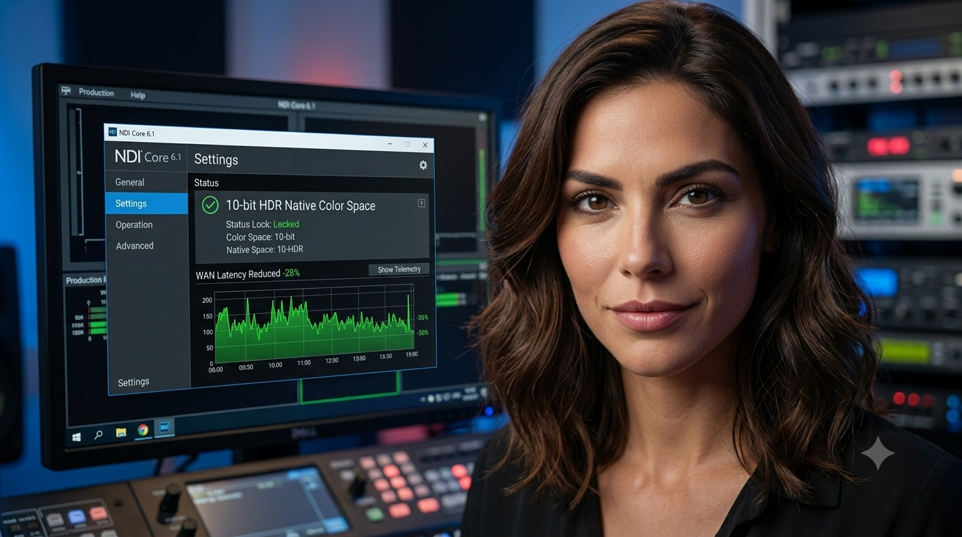 NDI 6.1 HDR WAN Telemetry Interface